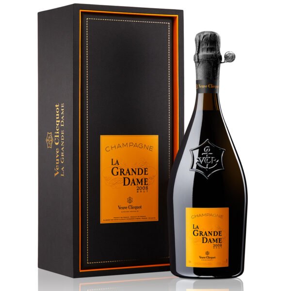 Champagne Veuve Cliquot Brut, La Grande Dame 2008  - 6x75cl